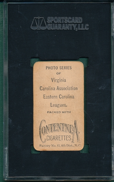 1910 T209 Springs Contentnea Cigarettes SGC 2 *Photo Series* 