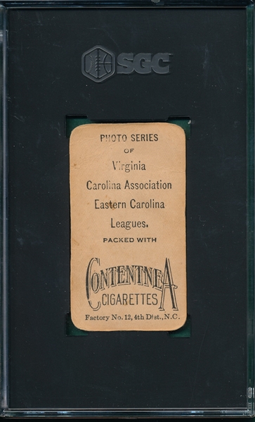 1910 T209 Forque Contentnea Cigarettes SGC 1 *Photo Series* 