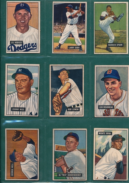 1951 Bowman Baseball Near Set (306/324)