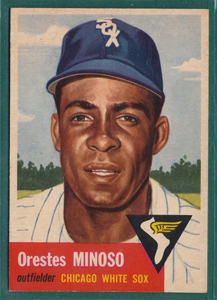 1953 Topps #66 Orestes Minoso