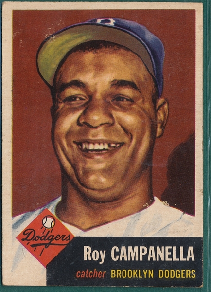 1953 Topps #27 Roy Campanella