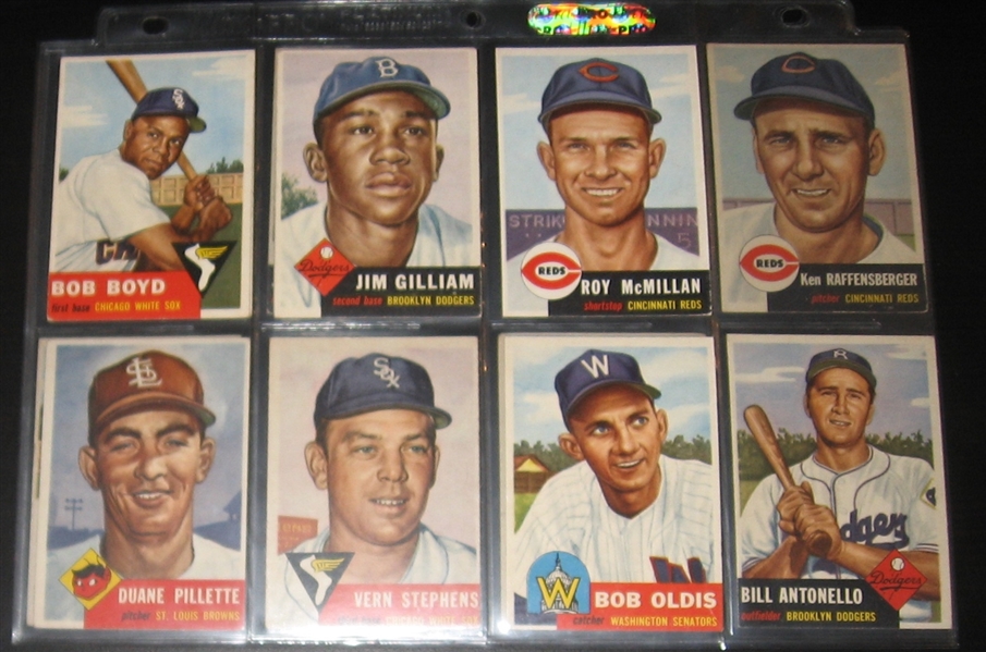 1953 Topps Baseball Near Set (249/280)