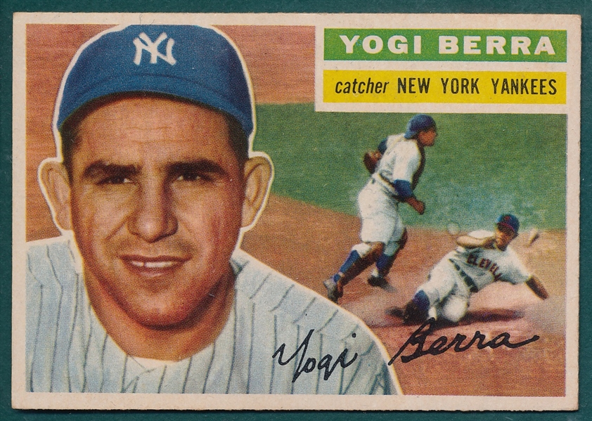 1956 Topps #110 Yogi Berra