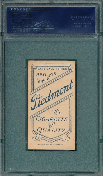 1909-1911 T206 Revelle Piedmont Cigarettes PSA 4 *Southern League*