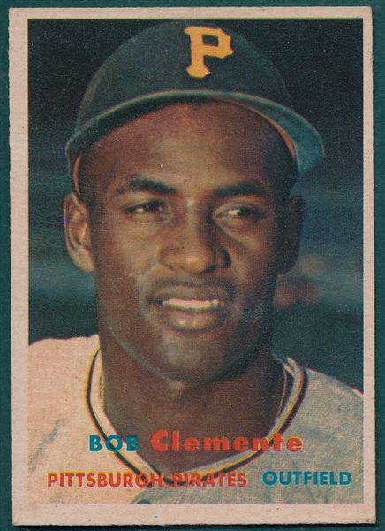 1957 Topps #76 Bob Clemente