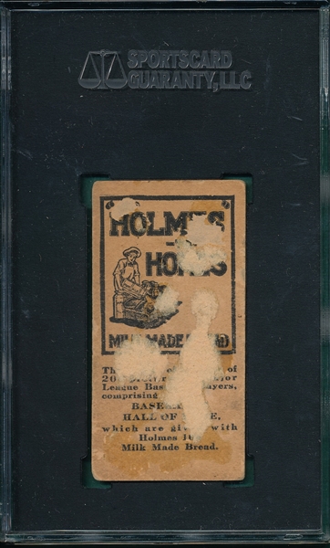 1916 Holmes To Holmes #7 Jimmie Austin SGC 10 *Only One Graded* *Wet Sheet Transfer*