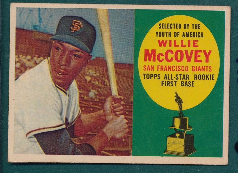1960 Topps #316 Willie McCovey *Rookie*