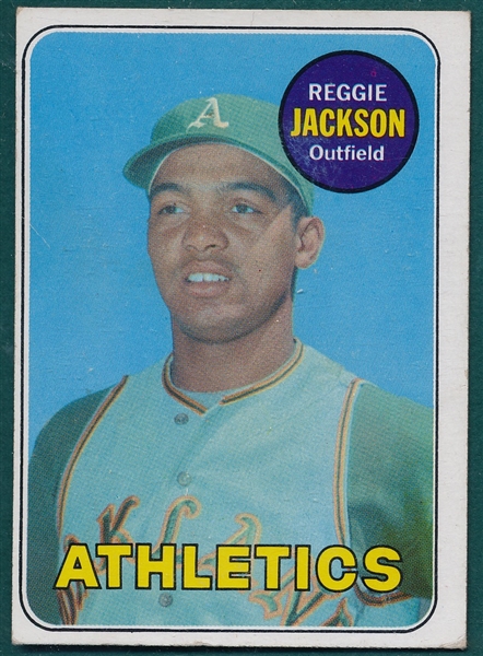 1969 Topps #260 Reggie Jackson *Rookie*