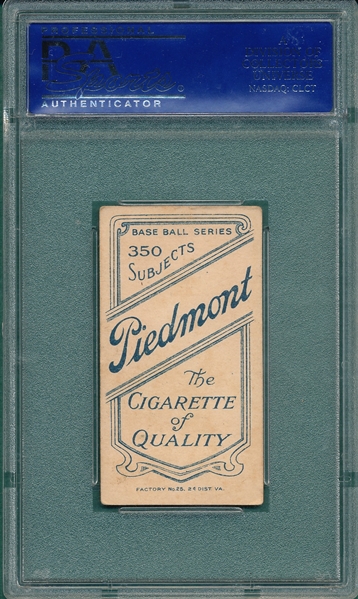 1909-1911 T206 Chapelle Piedmont Cigarettes PSA 5