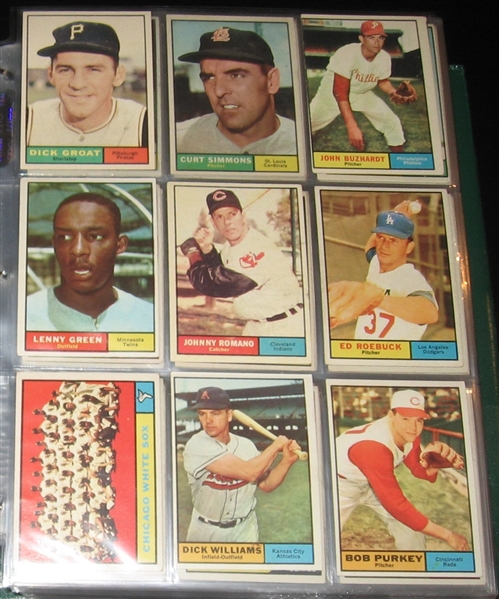 1961 Topps Baseball Complete Set (587) 