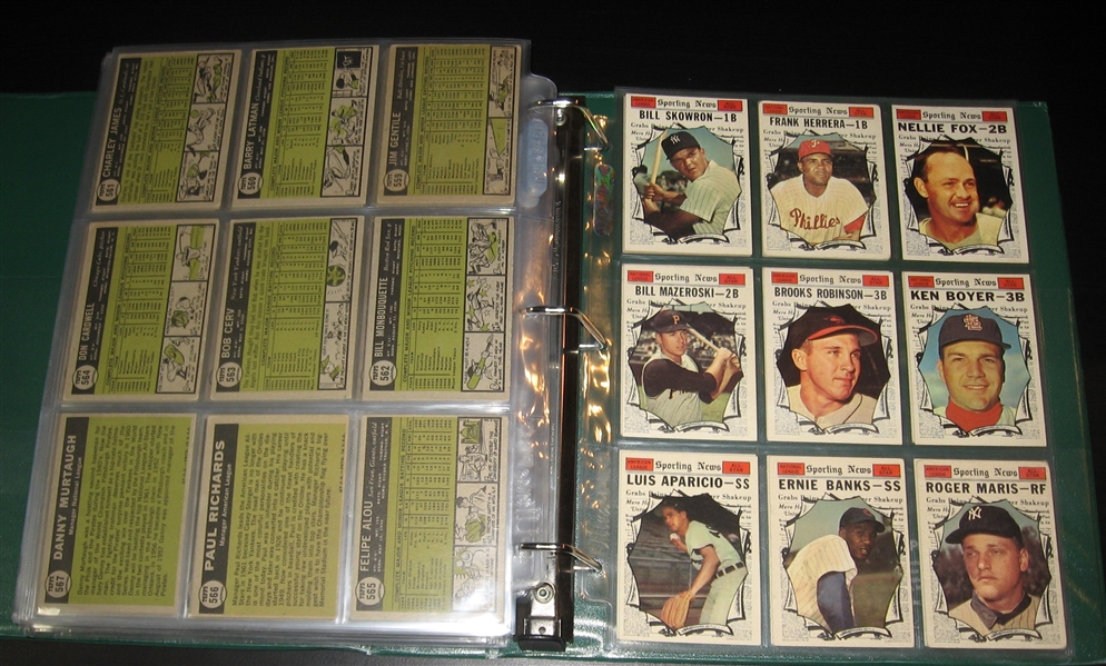 1961 Topps Baseball Complete Set (587) 