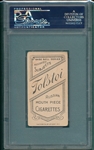 1909-1911 T206 Sharpe Tolstoi Cigarettes PSA 3 
