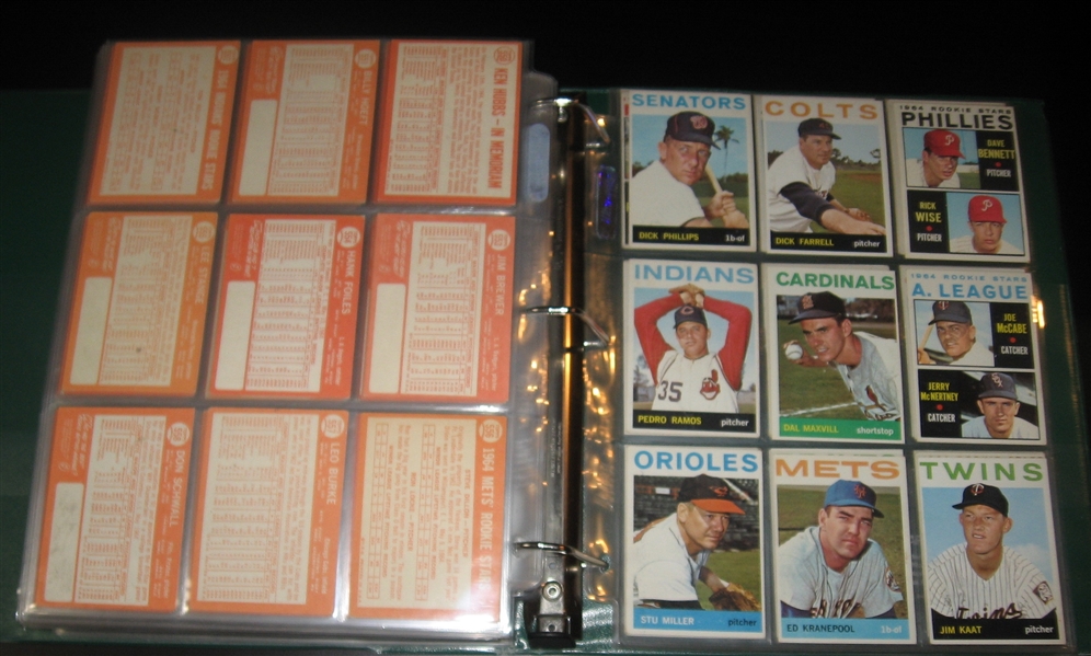 1964 Topps Baseball Complete Set (587) 