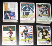 1981/82 Topps Hockey Complete Set (198) 