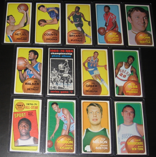 1970 Topps Basketball Lot of (41) W/ Havlicek, AS, PSA 7 & Murphy, Rookie