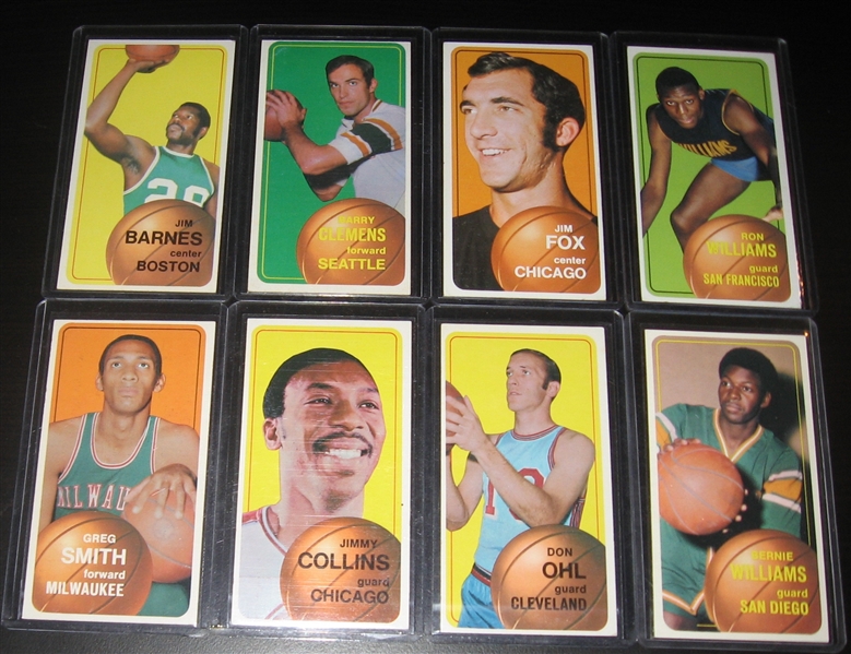 1970 Topps Basketball Lot of (41) W/ Havlicek, AS, PSA 7 & Murphy, Rookie