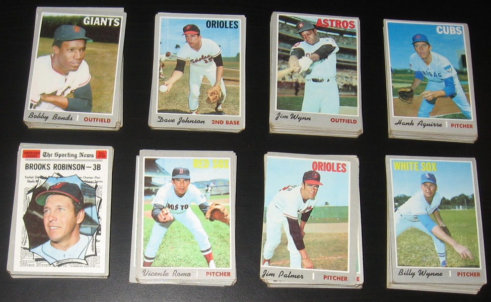1970 Topps Lot of (197) W/ Stargell