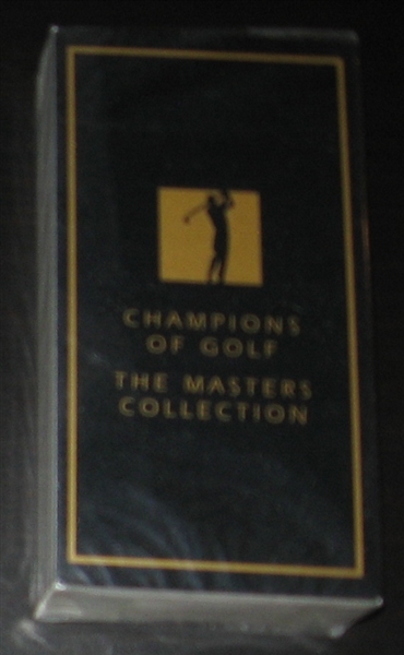 1998 Champions Of Golf, The Masters Collection Complete Set, W/ Tiger Woods *Sealed* 