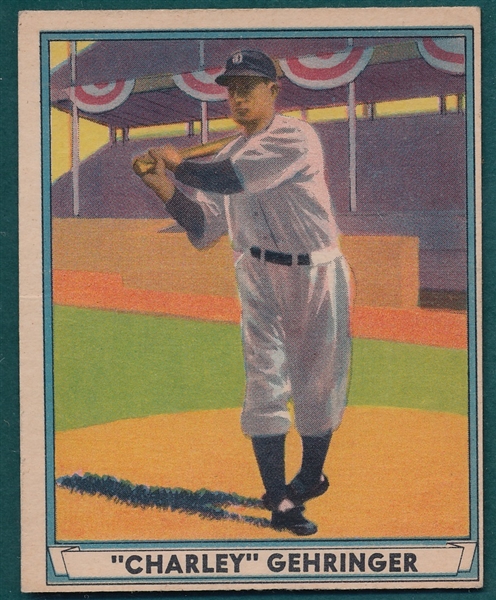 1941 Play Ball #19 Charley Gehringer 