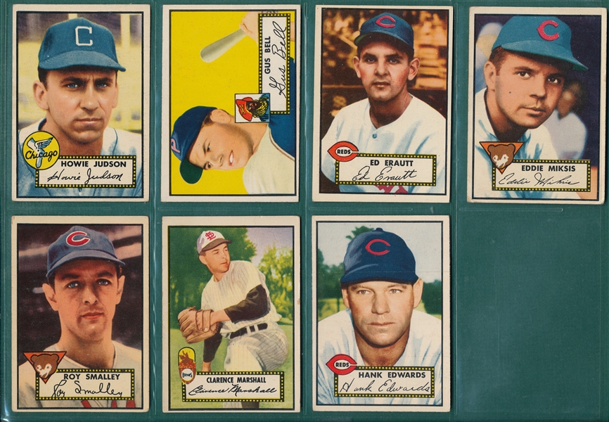 1952 Topps Lot of (59) 3rd Series 