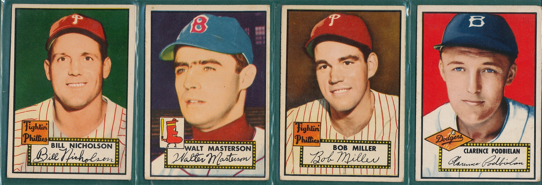 1952 Topps Lot of (59) 3rd Series 