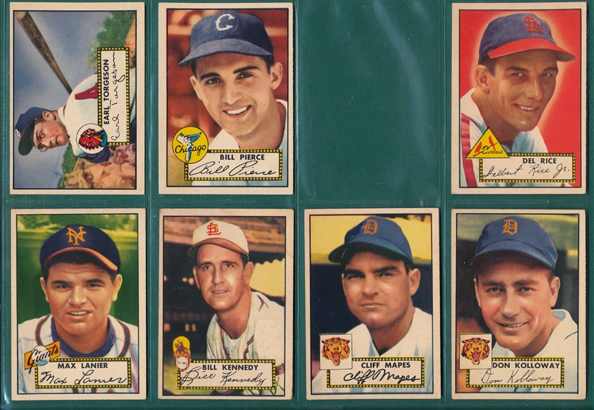 1952 Topps Lot of (43) 2nd Series 