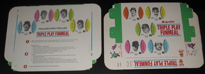 1977 Burger Chef Discs, Complete Set of Boxes (24)