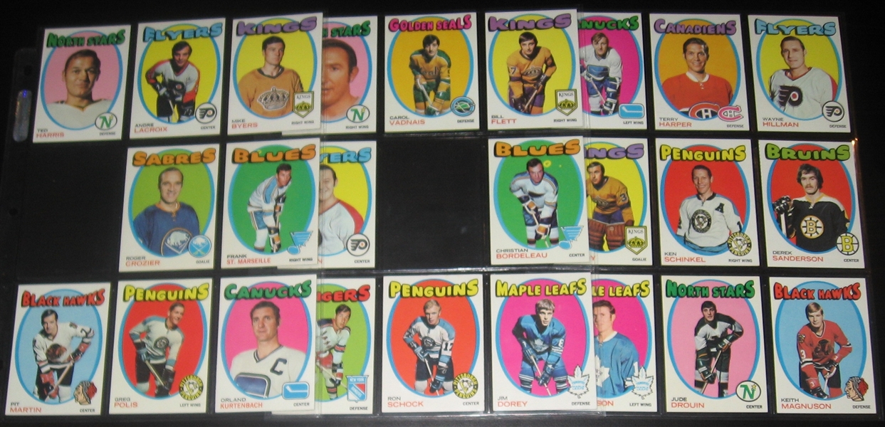 1971-72 Topps Hockey Partial Set (96/132) W/ Bobby Hull