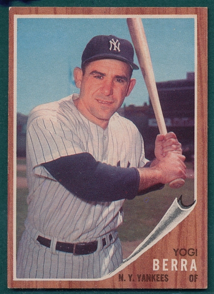 1962 Topps #360 Yogi Berra