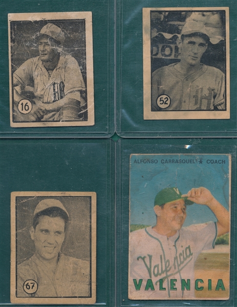 1940-50s Lot of (20) Cuban Baseball Cards