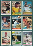 1976-82 Topps Lot of (9) W/ Murray & Henderson, Rookies