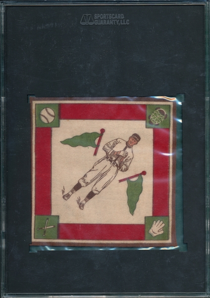 1914 B18 Blankets Walter Johnson SGC Authentic *Green Pennants*