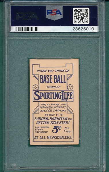 1911 M116 Cy Morgan Sporting News PSA 6