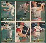 1957 Topps Panel of (6)
