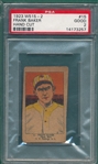 1923 W515-2 #15 Frank Baker PSA 2