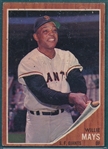 1962 Topps #300 Willie Mays 