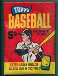 1965 Topps Unopened Nickel Pack
