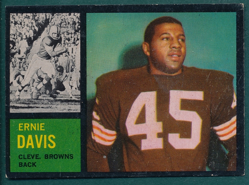 1962 Topps Football #36 Ernie Davis *Rookie*