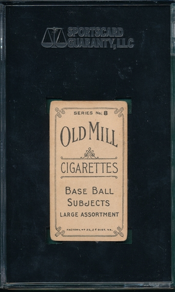 1910 T210-8 Robertson Old Mill Cigarettes SGC 30