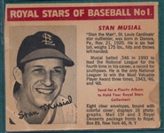 1950 Royal Desert #1 Stan Musial