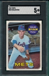 1969 Topps #533 Nolan Ryan SGC 5