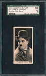 1925 Lambert & Butler #27 Charlie Chaplin, Popular Film Stars SGC 60