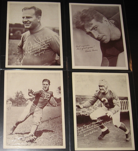 1935 National Chicle Football Premiums Complete Set (17) W/ Red Grange