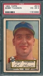 1952 Topps #313 Bobby Thomson PSA 4 *High Number*