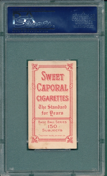 1909-1911 T206 Delehanty, Jim, Sweet Caporal Cigarettes PSA 5 *Factory 25*