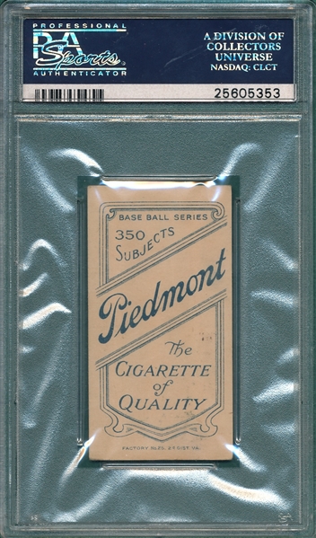 1909-1911 T206 Freeman Piedmont Cigarettes PSA 5