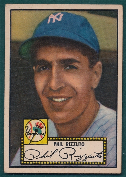 1952 Topps #11 Phil Rizzuto *Black*