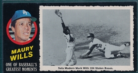 1971 Topps Greatest Moments #29 Maury Wills 