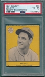 1941 Goudey #33 Mel Ott PSA 4 *Yellow*