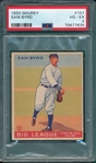 1933 Goudey #157 Sam Byrd PSA 4